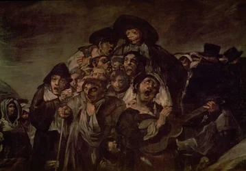 Pèlerinage à la piscine de San Isidro, détail, 1821 (détail)